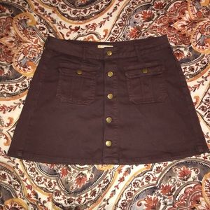 Altar’d State Button Up Skirt